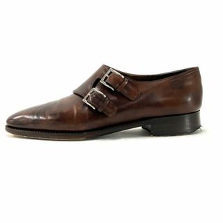 ジョンロブ(JOHN LOBB)のJOHNLOBB(ジョンロブ) シューズ 6E メンズ - ダークブラウン ダブルモンクストラップ レザー(その他)