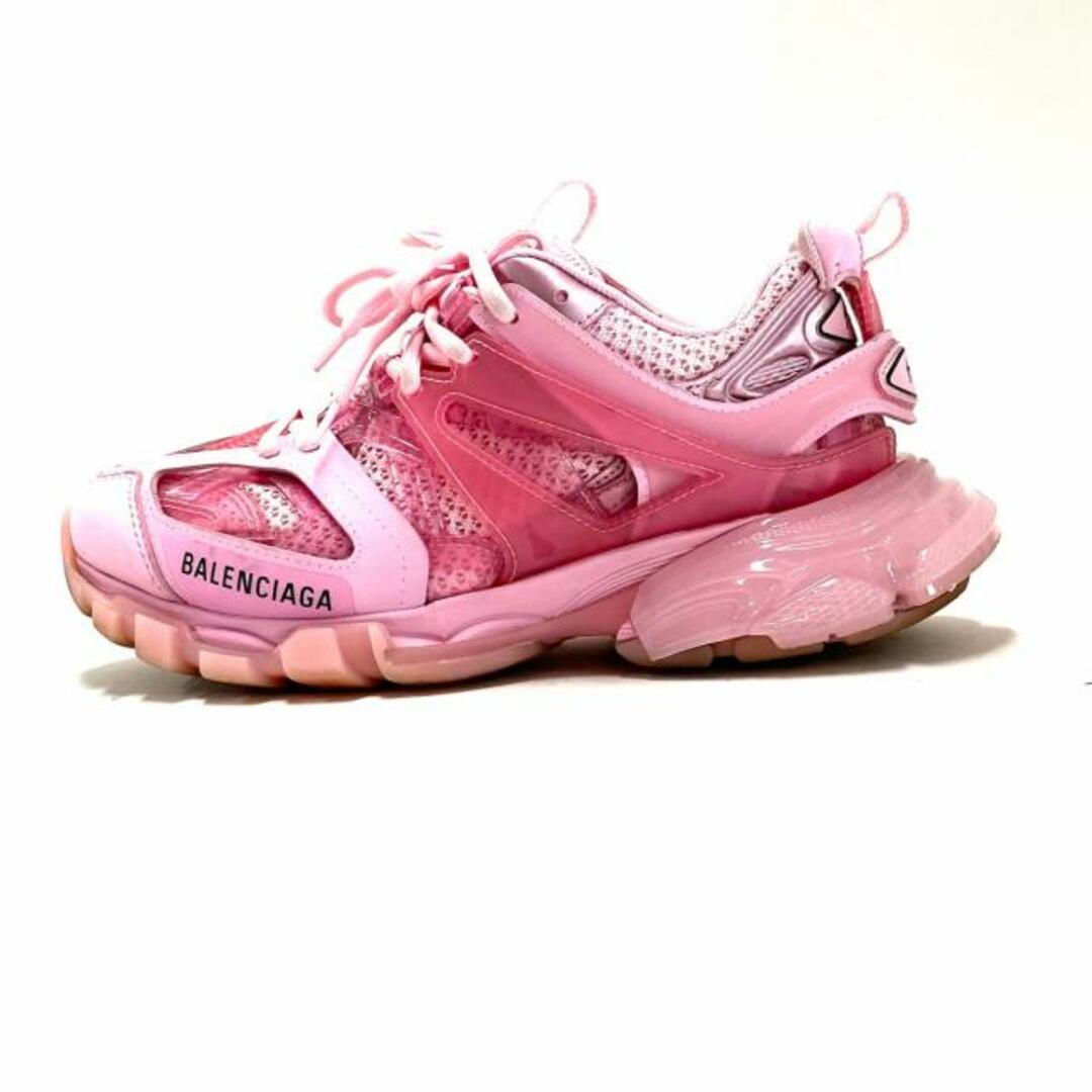 Balenciaga(バレンシアガ)のBALENCIAGA(バレンシアガ) スニーカー JP24.5 レディース track スニーカー 647741 ライトピンク サイズ:24.5 化学繊維×ラバー レディースの靴/シューズ(スニーカー)の商品写真