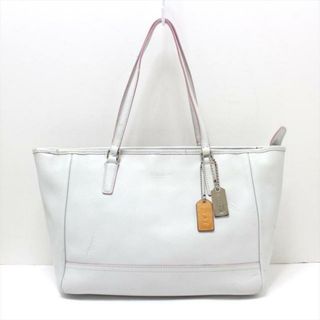 コーチ(COACH)のCOACH(コーチ) トートバッグ サフィアーノレザーイーストウエストシティトート 23578 ライトグレー レザー(トートバッグ)