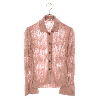 Acne Studios アクネ ストゥディオズ コットン ルーズ ニット カーディガン ピンク FN-WN-KNIT000648 レディース