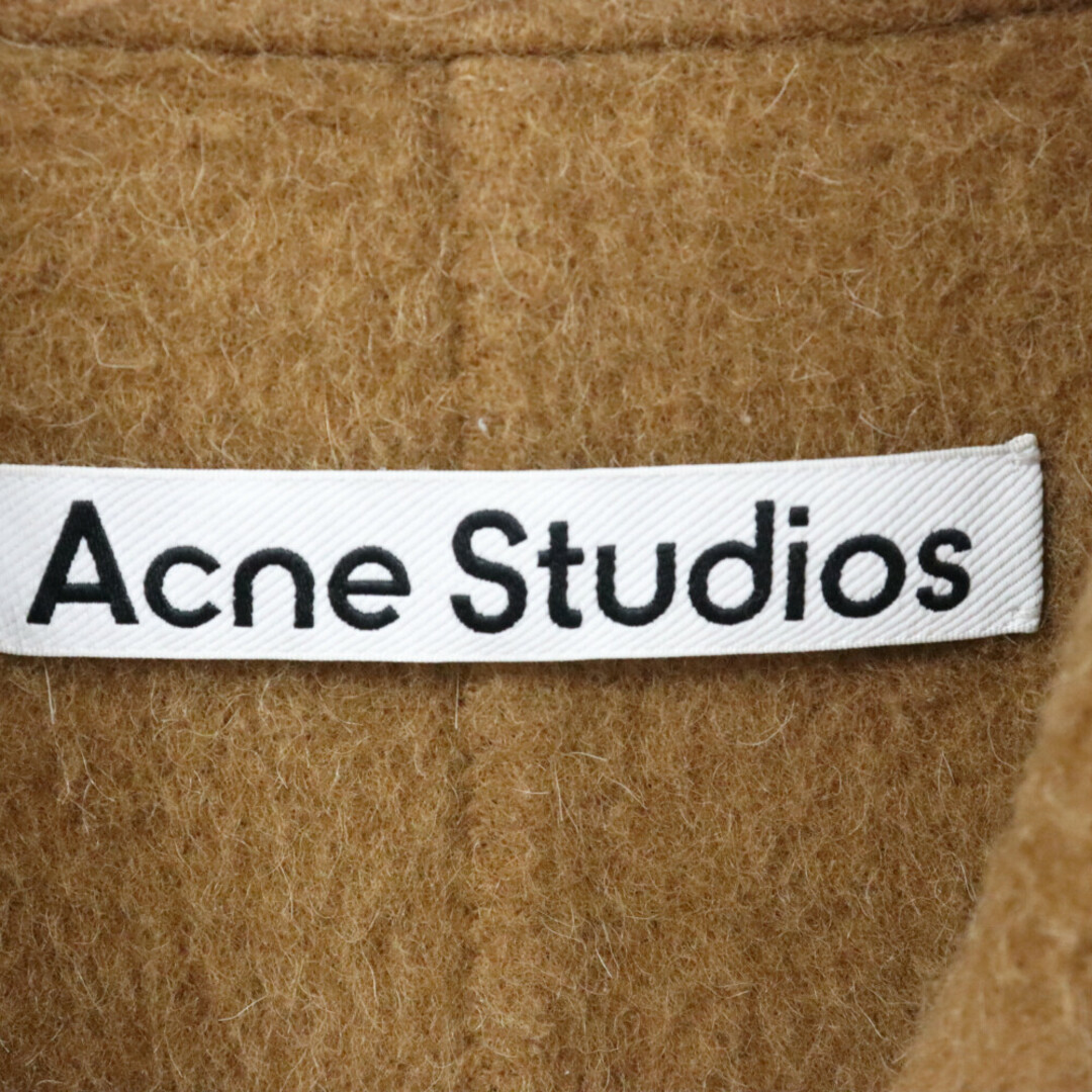 Acne Studios(アクネストゥディオズ)のAcne Studios アクネ ストゥディオズ ウール ダブルブレスト ベルトコート キャメルベージュ FN-WN-OUTW000781 メンズのジャケット/アウター(フライトジャケット)の商品写真