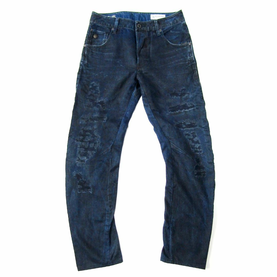 G-STAR RAW(ジースター)のG-STAR RAWジースターARC▼3Dスリムデニム▼濃紺▼27▼W約74cm メンズのパンツ(デニム/ジーンズ)の商品写真