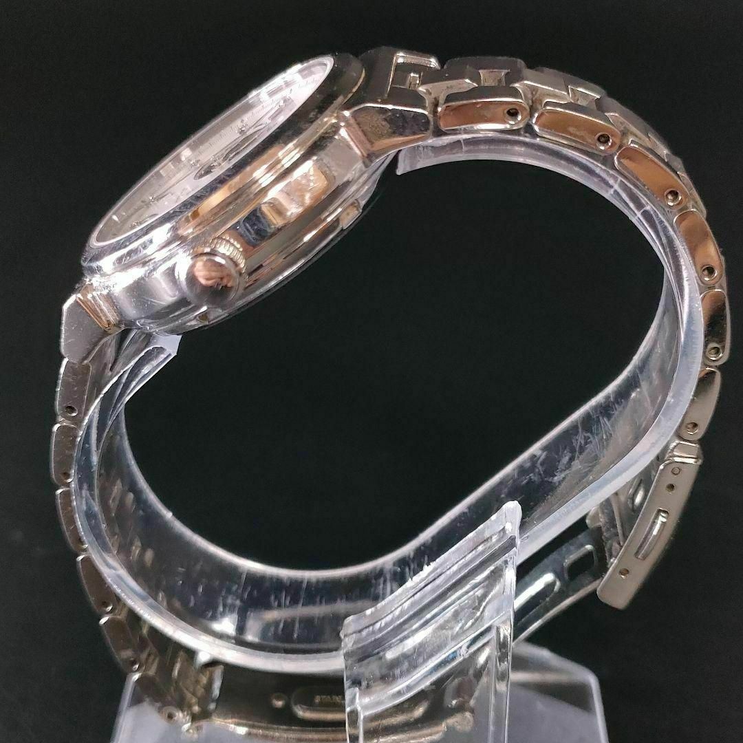極美品【稼働品】SEIKO セイコールキア 4R38 ホワイト シルバー 極美品【稼働品】SEIKO セイコールキア 4R38 ホワイト シルバー
