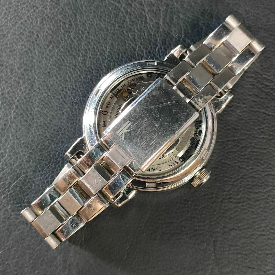 極美品【稼働品】SEIKO セイコールキア 4R38 ホワイト シルバー 極美品【稼働品】SEIKO セイコールキア 4R38 ホワイト シルバー