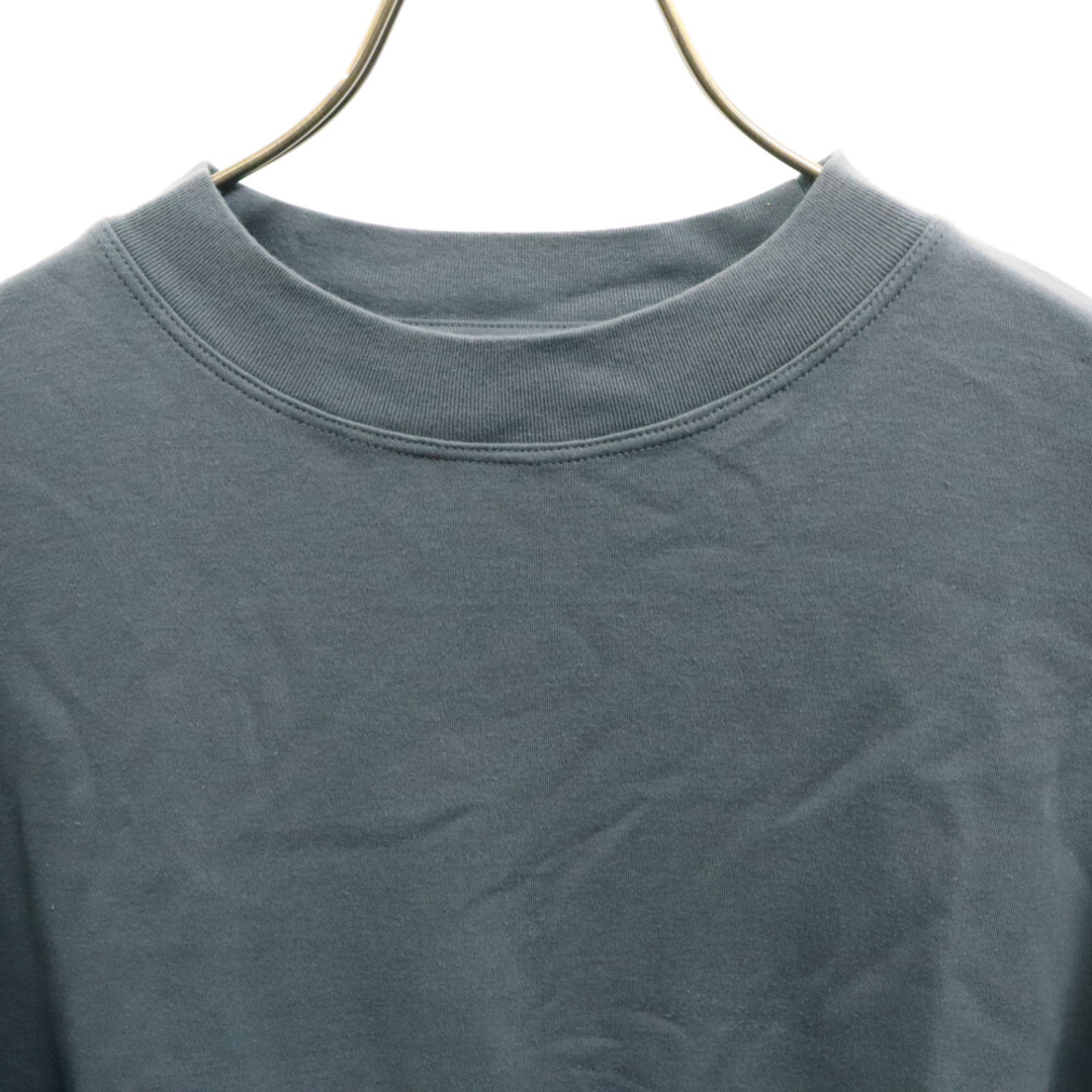 SUNSPEL(サンスペル)のSUNSPEL サンスペル コットン モックネック カットソー 長袖Tシャツ ネイビー 572-0269509 メンズのトップス(Tシャツ/カットソー(七分/長袖))の商品写真