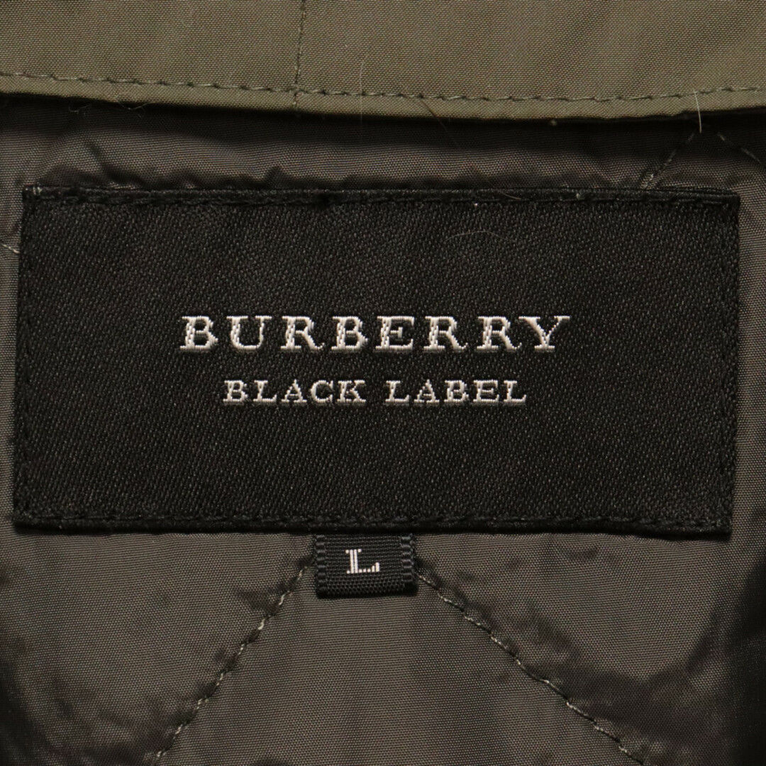 BURBERRY BLACK LABEL(バーバリーブラックレーベル)のBURBERRY BLACK LABEL バーバリー ブラックレーベル ライナー付き モッズコート カーキ BMP44-521 メンズのジャケット/アウター(モッズコート)の商品写真