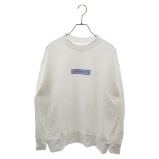 SEQUEL シークエル CREW NECK ロゴプリント クルーネック スウェット トレーナー ホワイト SQ-23SS-CN-01(スウェット)