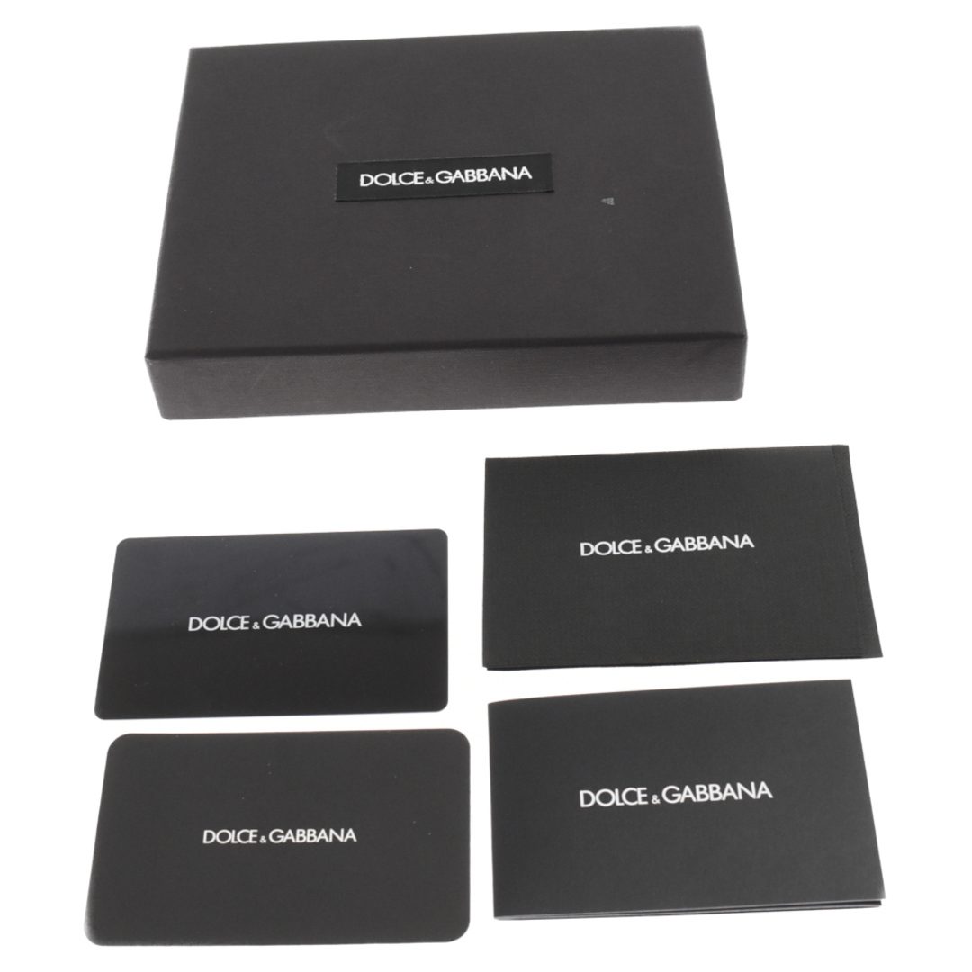 DOLCE&GABBANA(ドルチェアンドガッバーナ)のDOLCE & GABBANA ドルチェアンドガッバーナ ロゴレザーカードケース ブラック BI1261 メンズのファッション小物(名刺入れ/定期入れ)の商品写真