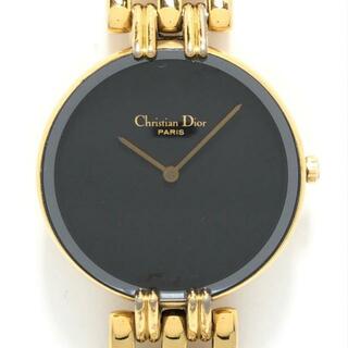 クリスチャンディオール(Christian Dior)のDIOR/ChristianDior(ディオール) 腕時計 バギラ 46 154 レディース 黒(腕時計)