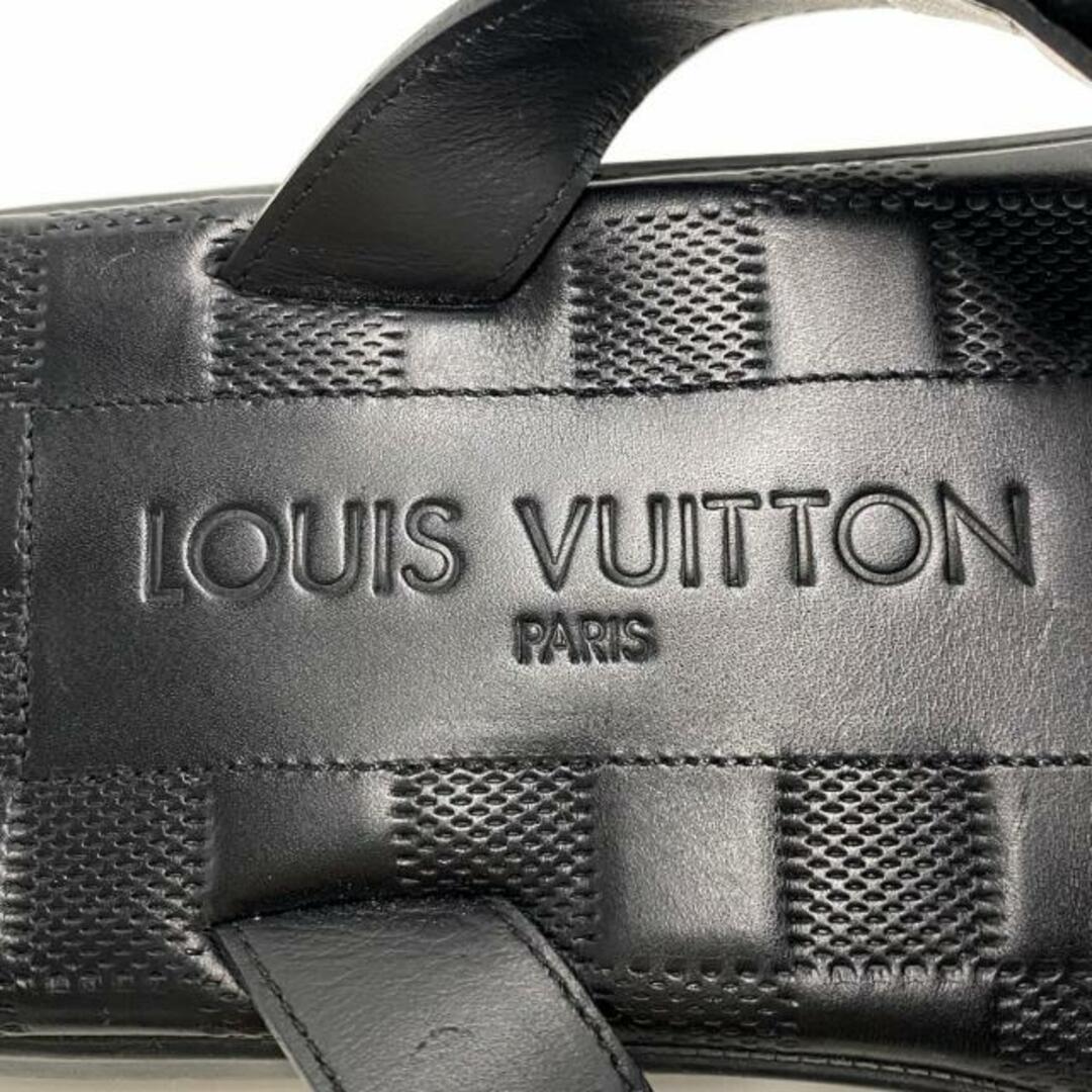 LOUIS VUITTON(ルイヴィトン)のLOUIS VUITTON(ルイヴィトン) サンダル 6 メンズ - 黒 レザー メンズの靴/シューズ(サンダル)の商品写真