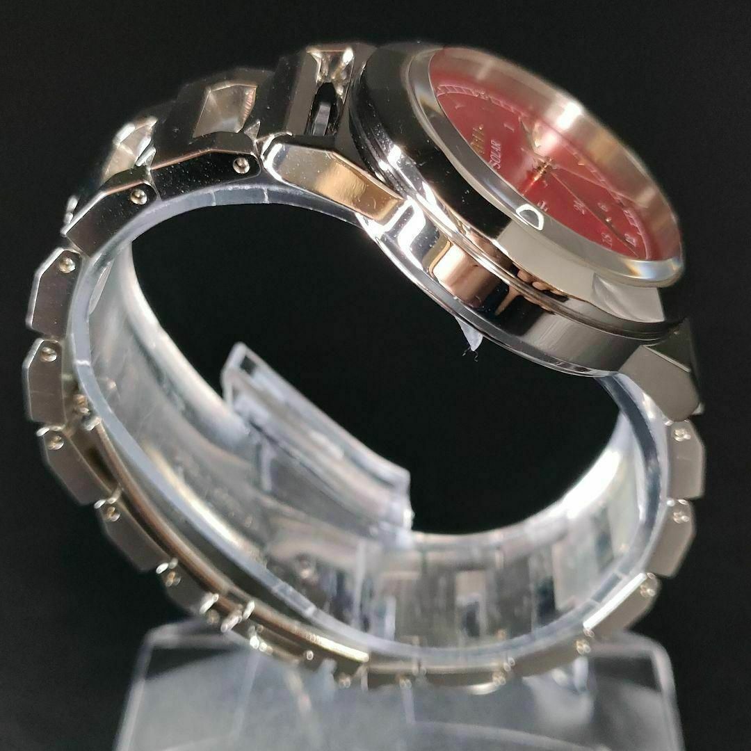 WIRED(ワイアード)の極美品【稼働品】SEIKO　ワイアード　レッド　シルバー　ゴールド　ソーラー レディースのファッション小物(腕時計)の商品写真