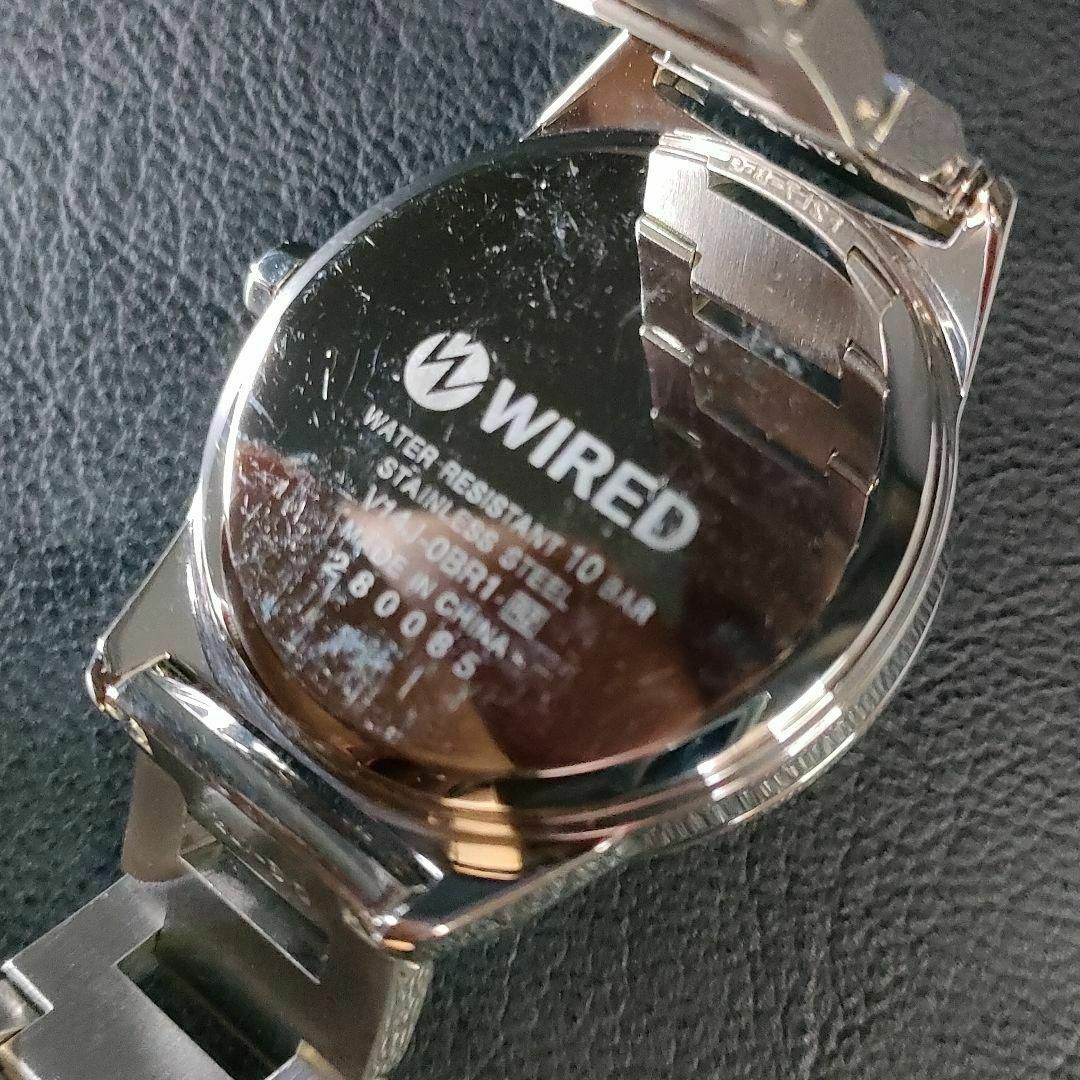 WIRED(ワイアード)の極美品【稼働品】SEIKO　ワイアード　レッド　シルバー　ゴールド　ソーラー レディースのファッション小物(腕時計)の商品写真