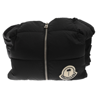 MONCLER - MONCLER モンクレール ×Palm Angels Quilted Nylon Shoulder Bag G209L5D50000 パームエンジェルス ナイロンショルダーバッグ ブラック