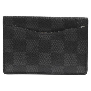 LOUIS VUITTON(名刺入れ/定期入れ ・ ブラック/黒色系)の LOUIS VUITTON(名刺入れ/定期入れ ・ ブラック/黒色系)の
