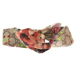 グッチ(Gucci)のGUCCI グッチ GG Blooms Print Silk Headband フローラルプリント 花柄シルクヘアバンド マルチ 411111 3G040(その他)