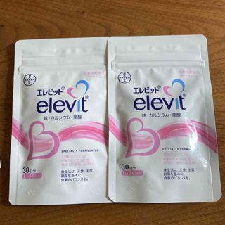 elevit - エレビットelevit パウチタイプ 90粒 (1日3粒目安 30日分) 2袋