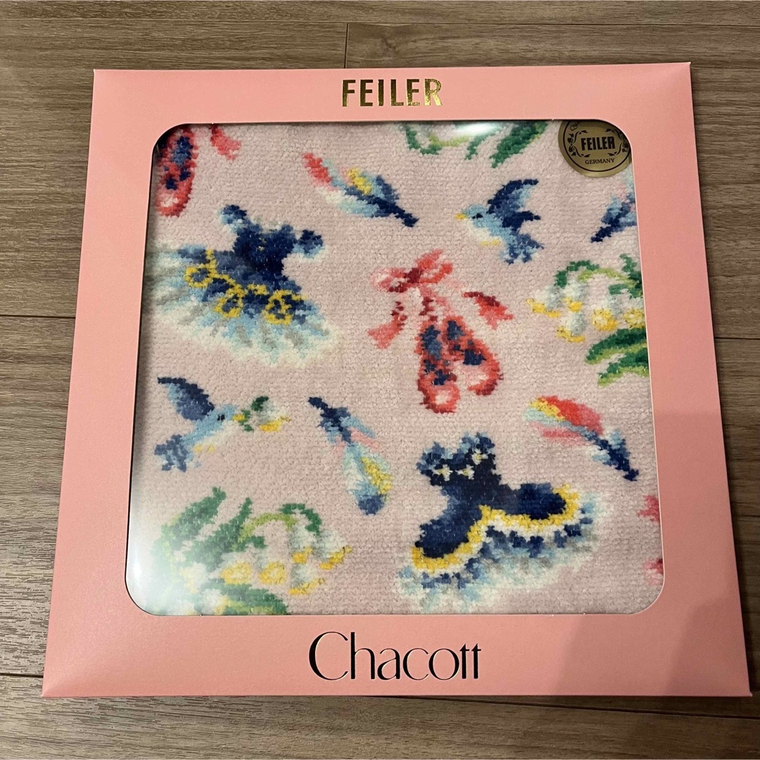 FEILER(フェイラー)の新品　FEILER Chacott フロリナハンカチ レディースのファッション小物(ハンカチ)の商品写真