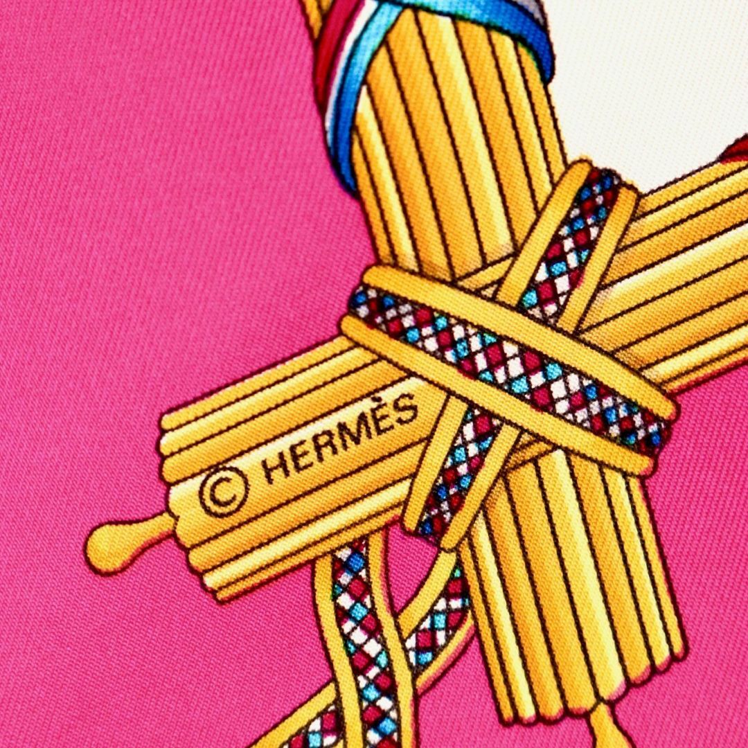 Hermes(エルメス)のエルメス フランス革命を記念して スカーフ カレ 90 スカーフ 大判 シルク レディースのファッション小物(バンダナ/スカーフ)の商品写真