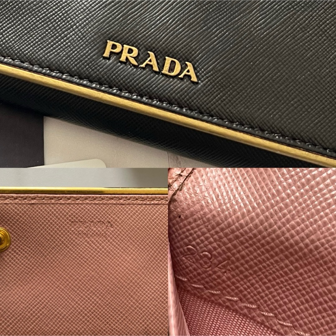 PRADA(プラダ)の31 限定価格 PRADA プラダ 2つ折り 長財布 レディースのファッション小物(財布)の商品写真