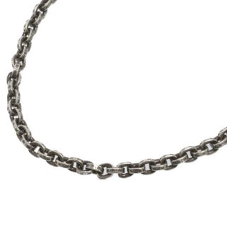 クロムハーツ(Chrome Hearts)のCHROME HEARTS クロムハーツ PAPER CHAIN 18 ペーパーチェーン 18inch シルバーネックレス シルバー(ネックレス)