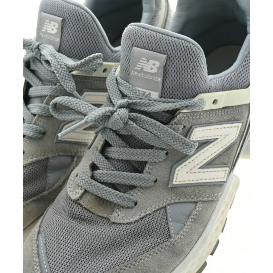 New Balance(ニューバランス)のNew Balance ニューバランス スニーカー 27.5cm グレー 【古着】【中古】 メンズの靴/シューズ(スニーカー)の商品写真