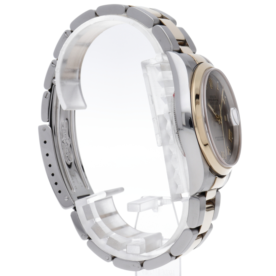 ROLEX(ロレックス)のロレックス デイトジャスト メンズ時計 オイスター Datejust Mens 16203(T) K18YG/SS メンズ時計 グレー 仕上げ済 1996年 美品 【中古】 メンズの時計(その他)の商品写真