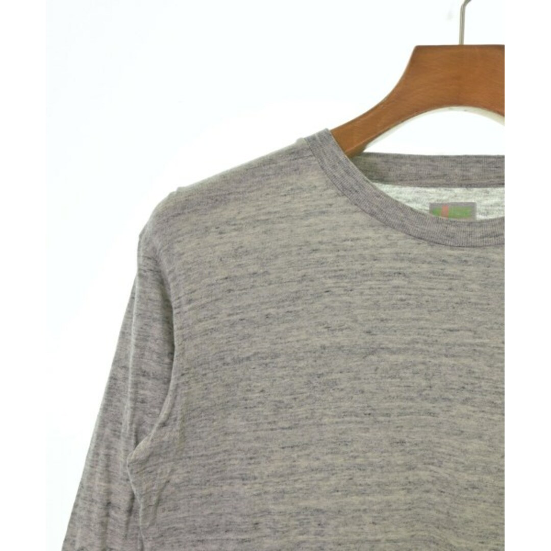 FilMelange(フィルメランジェ)のFilMelange フィルメランジェ Tシャツ・カットソー 3(M位) グレー 【古着】【中古】 メンズのトップス(Tシャツ/カットソー(半袖/袖なし))の商品写真