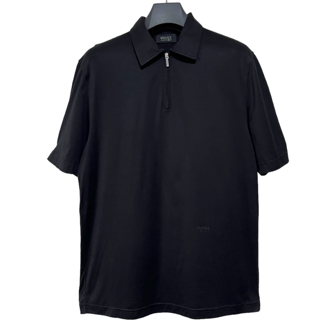 VERSACE(ヴェルサーチ)の匿名発送　VERSACE CLASSIC V2 ハーフジップカットソー メンズのトップス(Tシャツ/カットソー(半袖/袖なし))の商品写真