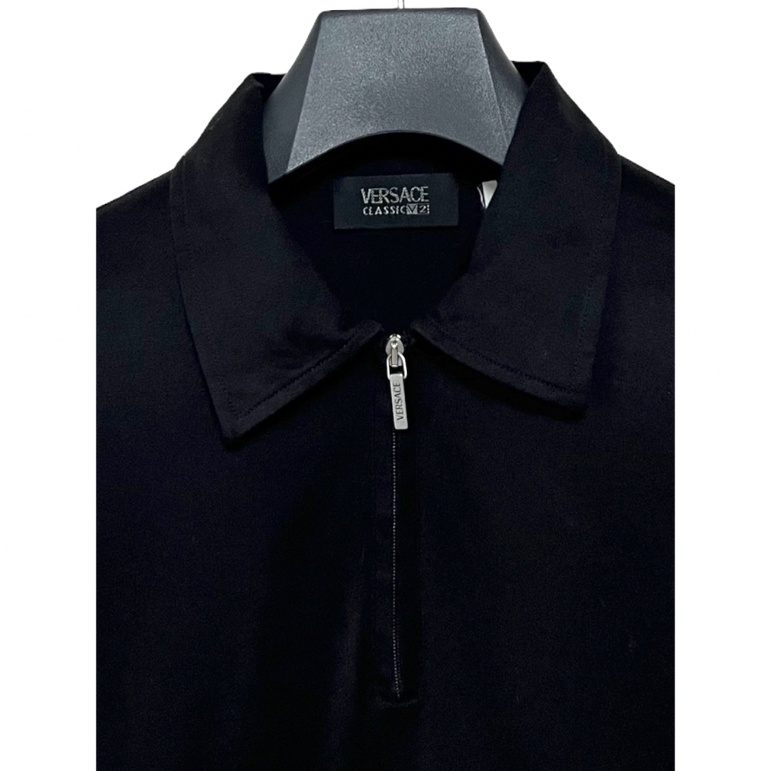 VERSACE(ヴェルサーチ)の匿名発送　VERSACE CLASSIC V2 ハーフジップカットソー メンズのトップス(Tシャツ/カットソー(半袖/袖なし))の商品写真