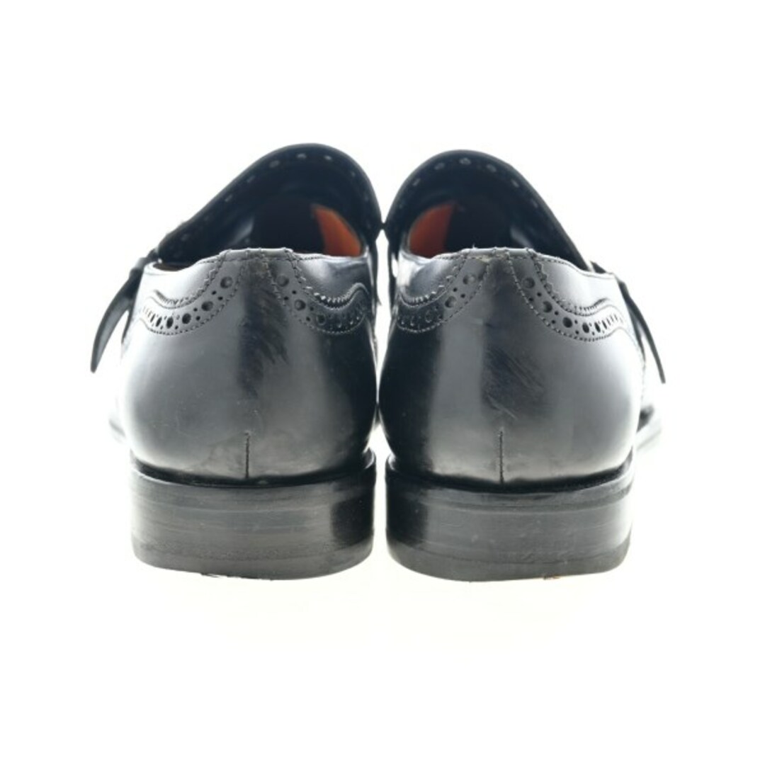 Santoni(サントーニ)のSANTONI ビジネス・ドレスシューズ UK7(25.5cm位) 黒 【古着】【中古】 メンズの靴/シューズ(ドレス/ビジネス)の商品写真