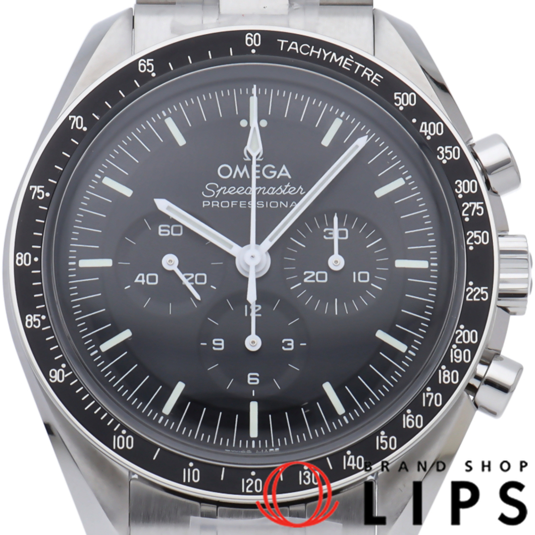 OMEGA(オメガ)のオメガ スピードマスター ムーンウォッチ プロフェッショナル クロノグラフ 42mm Speedmaster Moonwatch Professional 42mm 310.30.42.50.01.001 箱 保証書 SS メンズ時計 ブラック 美品 【新品】 メンズの時計(その他)の商品写真