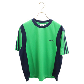 アディダス(adidas)のadidas アディダス ×WALES BONNER WB TEE ウェールズボナー 半袖Tシャツ グリーン/ネイビー IT9782(Tシャツ/カットソー(半袖/袖なし))