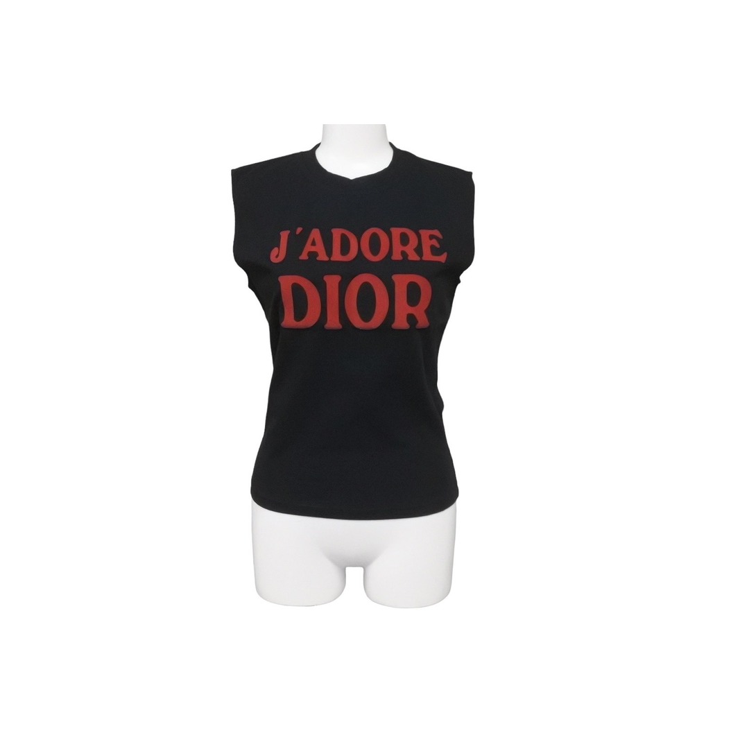 Christian Dior ガリアーノ期ロゴタンクトップJADORE DIOR Christian Dior ガリアーノ期ロゴタンクトップJADORE DIOR