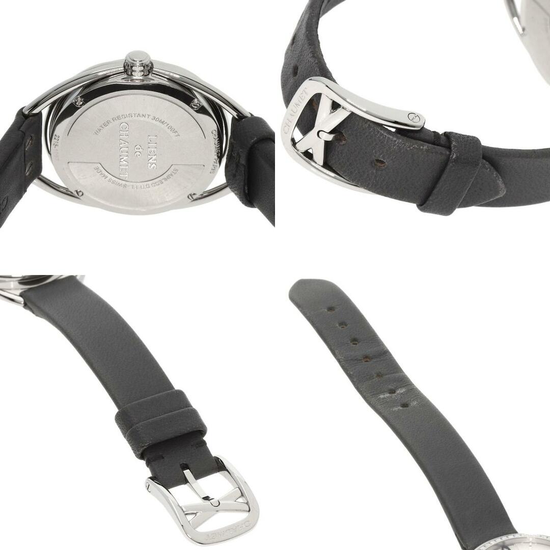 CHAUMET(ショーメ)のChaumet W23211-01A リアン ダイヤモンドベゼル 腕時計 SS レザー レディース レディースのファッション小物(腕時計)の商品写真