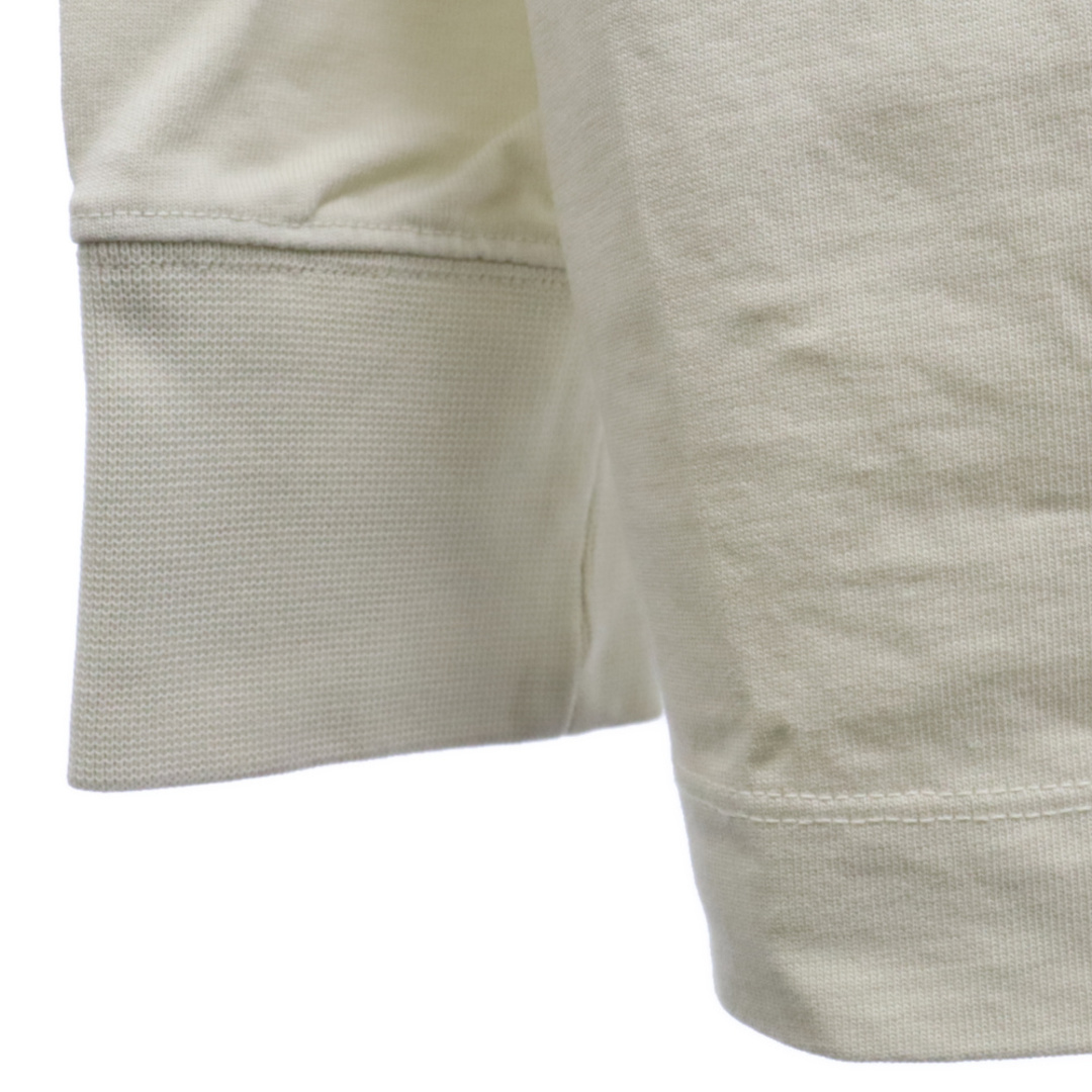 LEMAIRE(ルメール)のLEMAIRE ルメール コットンリブ タートルネックカットソー 長袖 Tシャツ クリーム メンズのトップス(Tシャツ/カットソー(七分/長袖))の商品写真