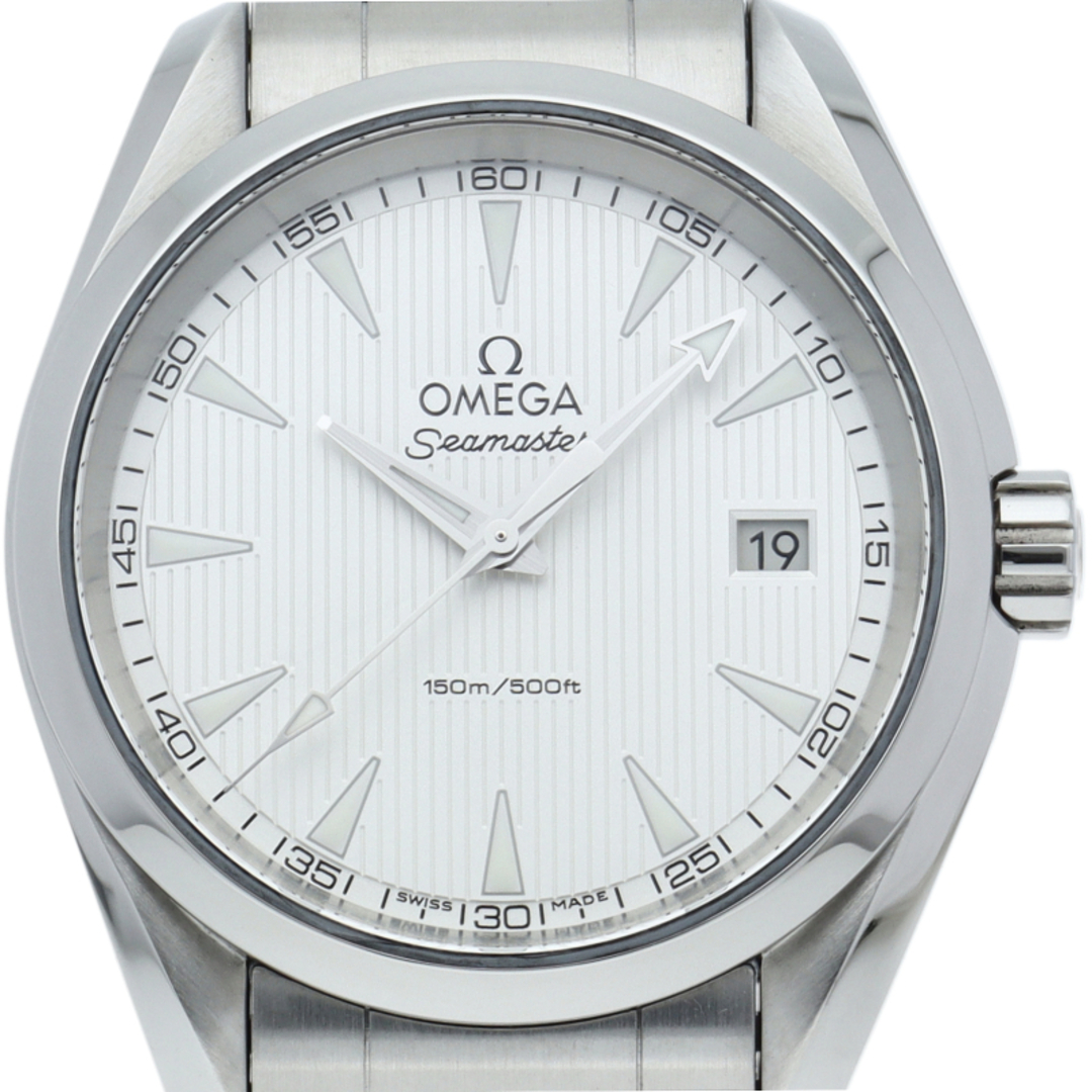 OMEGA(オメガ)のオメガ シーマスター アクアテラ 150M クォーツ 38.5mm Seamaster Aqua Terra 150M Quartz 38.5mm 231.10.39.60.02.001 箱 保証書 SS メンズ時計 シルバー 仕上げ済 美品 【中古】 メンズの時計(その他)の商品写真