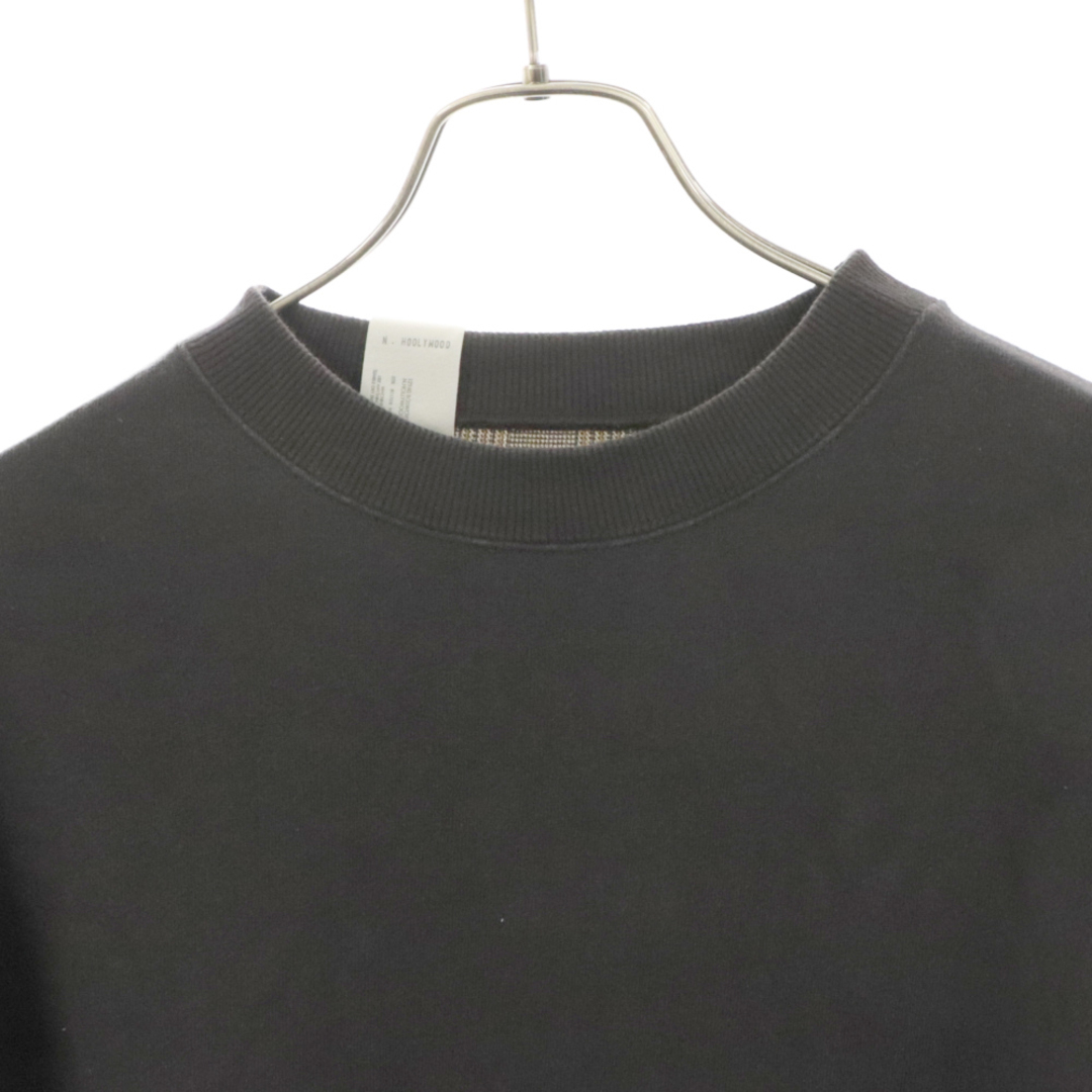 N.HOOLYWOOD(エヌハリウッド)のN.HOOLYWOOD エヌハリウッド LONG SLEEVE T-SHIRT バイカラー切替 ロングスリーブカットソー 長袖Tシャツ ブラウン/チェック 1202-CS14-032 メンズのトップス(Tシャツ/カットソー(七分/長袖))の商品写真