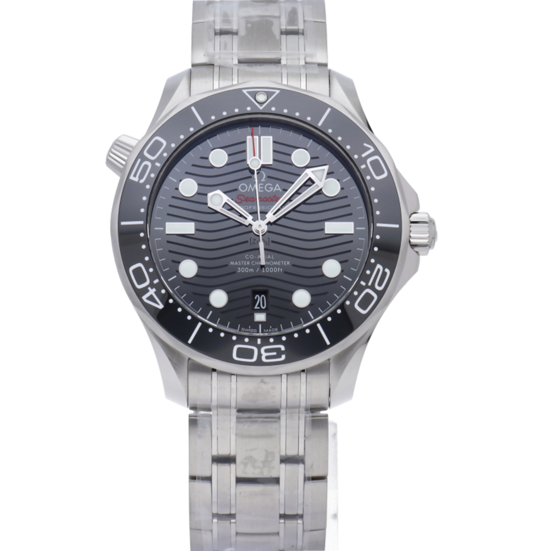 OMEGA(オメガ)のオメガ シーマスター ダイバー 300M コーアクシャル マスター クロノメーター 42mm Seamaster Diver 300M Co-Axial Master Chronometer 42mm 210.30.42.20.01.001 箱 保証書 SS メンズ時計 ブラック 美品 【新品】 メンズの時計(その他)の商品写真