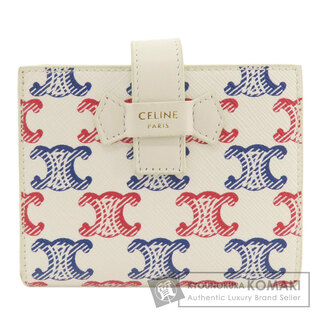 セリーヌ(celine)のCELINE トリオンフ 二つ折り財布（小銭入れあり） PVC レディース(財布)