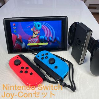 ニンテンドースイッチ(Nintendo Switch)のニンテンドースイッチ　本体  ジョイコン(L) ネオンブルー(R) ネオンレッド(家庭用ゲーム機本体)