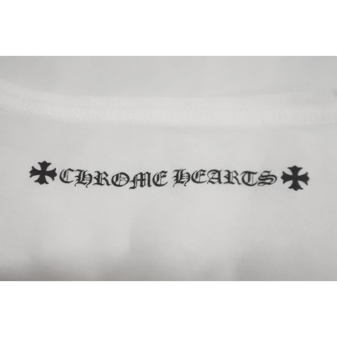 Chrome Hearts(クロムハーツ)のCHROME HEARTS クロムハーツ matty boy グラフィックプリントTシャツ 半袖Ｔシャツ ホワイト サイズS 美品 中古 63548 レディースのトップス(Tシャツ(半袖/袖なし))の商品写真