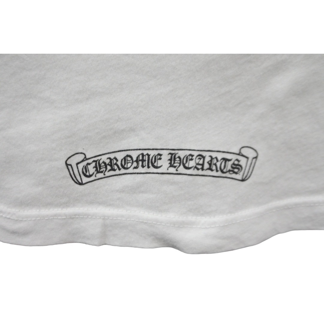Chrome Hearts(クロムハーツ)のCHROME HEARTS クロムハーツ matty boy グラフィックプリントTシャツ 半袖Ｔシャツ ホワイト サイズS 美品 中古 63548 レディースのトップス(Tシャツ(半袖/袖なし))の商品写真