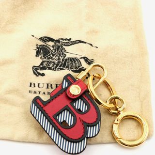 BURBERRY - バーバリー キーホルダー キーチャーム バッグチャーム キーリング レザー