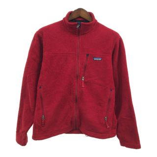 patagonia - patagonia パタゴニア フリースジャケット アウトドア レッド (メンズ M) 中古 古着 Q6690