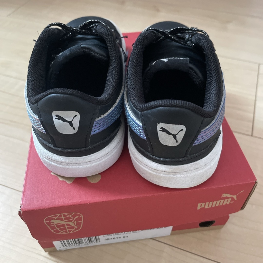 PUMA(プーマ)のPUMA KIDSスニーカー　黒15センチ キッズ/ベビー/マタニティのキッズ靴/シューズ(15cm~)(スニーカー)の商品写真