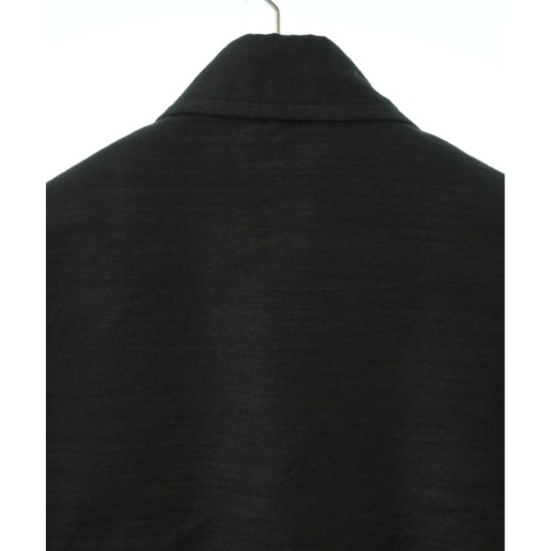 Taakk ターク ステンカラーコート 2(M位) 黒 【古着】【中古】 メンズのジャケット/アウター(ステンカラーコート)の商品写真