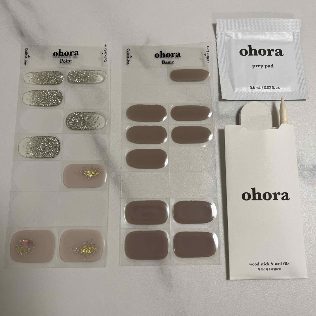 ohora(オホーラ)のohora N MILK SHOWER コスメ/美容のネイル(ネイル用品)の商品写真