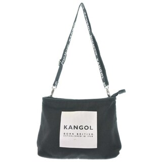 カンゴール(KANGOL)のKANGOL カンゴール ショルダーバッグ - 黒 【古着】【中古】(ショルダーバッグ)