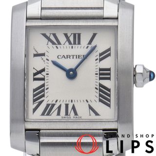 カルティエ(Cartier)のカルティエ タンク フランセーズ ウォッチ SM Tank Francaise SM W51008Q3 箱 保証書 SS レディース時計 シルバー 仕上げ済 美品 【中古】(腕時計)