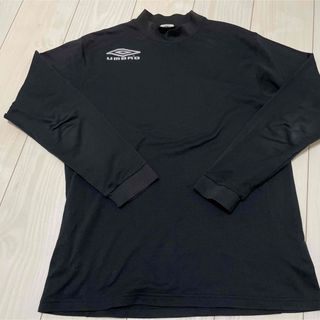 アンブロ(UMBRO)のumbro アンブロ スポーツ　ロンT ドライTシャツ  ブラック　黒　長袖(Tシャツ/カットソー(七分/長袖))